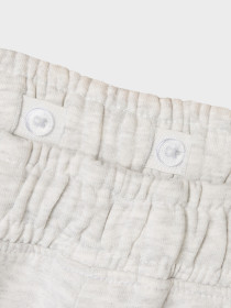 LMTD Sweatpants Lnnizu Light Grey Melange